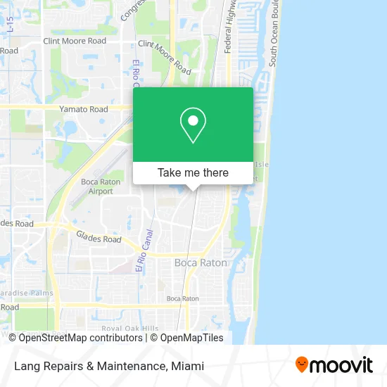 Lang Repairs & Maintenance map
