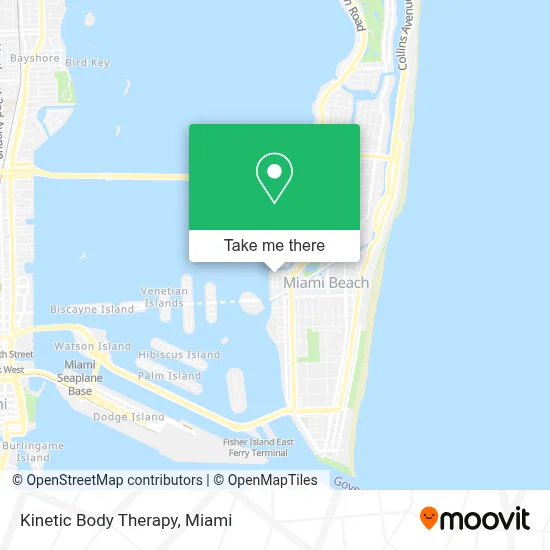 Kinetic Body Therapy map