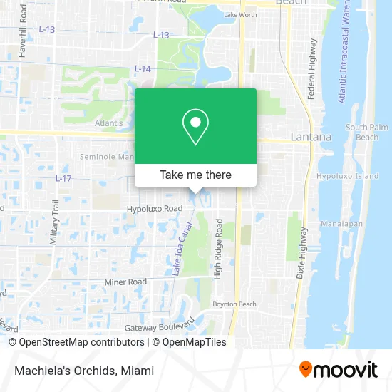 Machiela's Orchids map