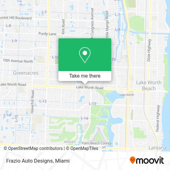 Frazio Auto Designs map