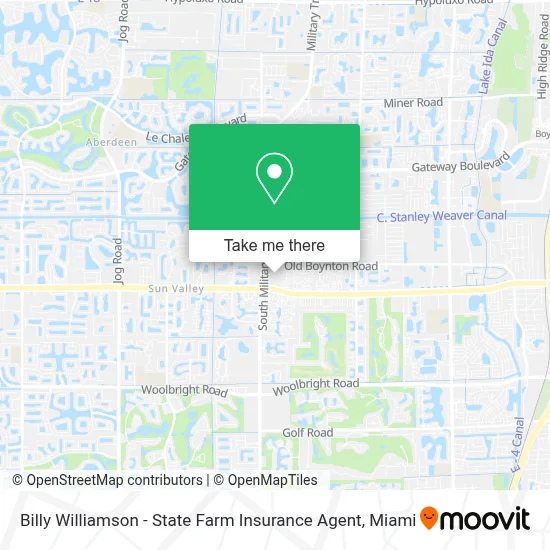 Billy Williamson - State Farm Insurance Agent map