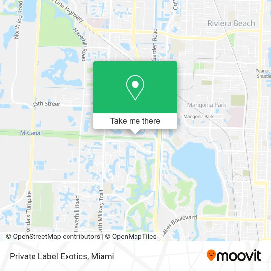 Private Label Exotics map
