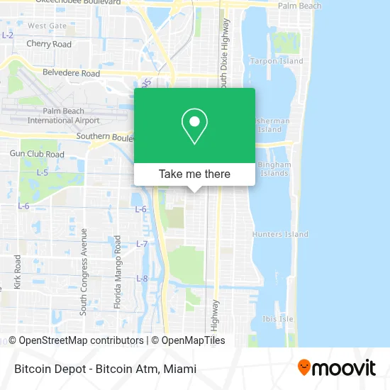 Bitcoin Depot - Bitcoin Atm map