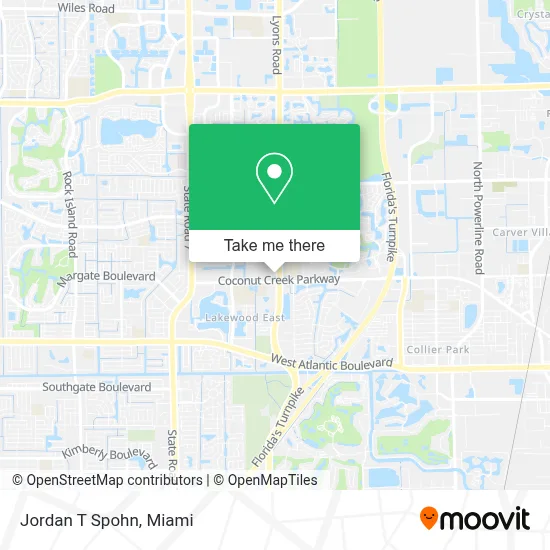 Jordan T Spohn map
