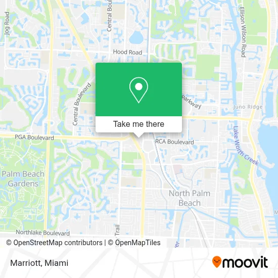 Marriott map