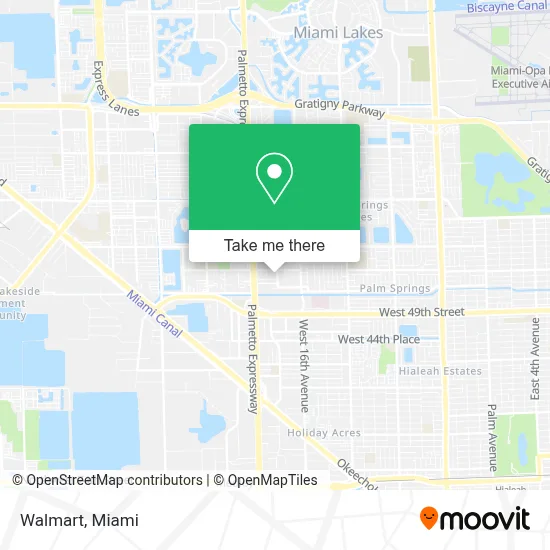 Walmart map