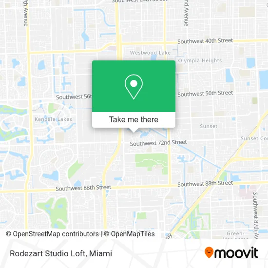 Rodezart Studio Loft map