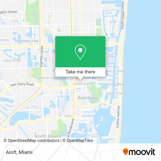 Aloft map