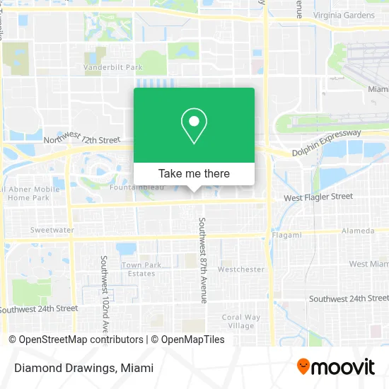 Diamond Drawings map