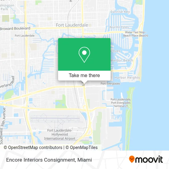 Encore Interiors Consignment map