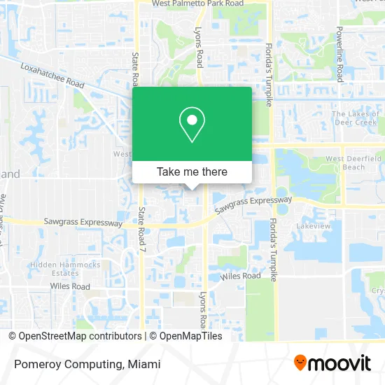 Pomeroy Computing map