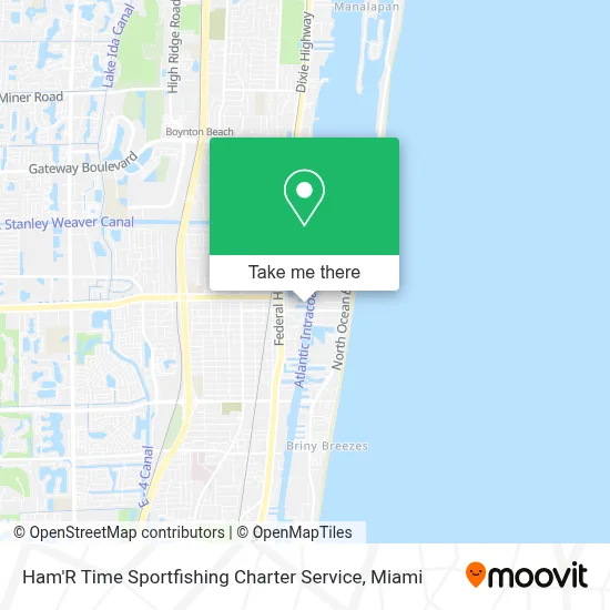 Ham'R Time Sportfishing Charter Service map