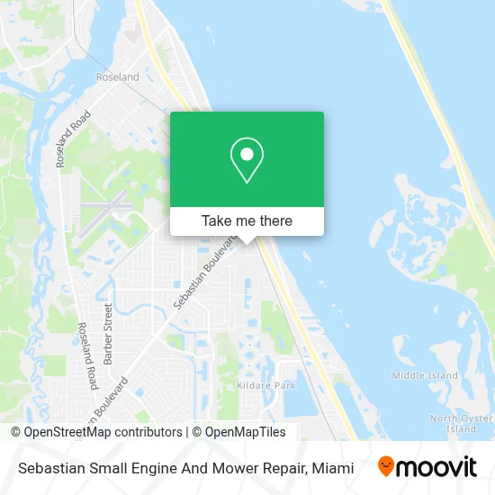 Sebastian Small Engine And Mower Repair map