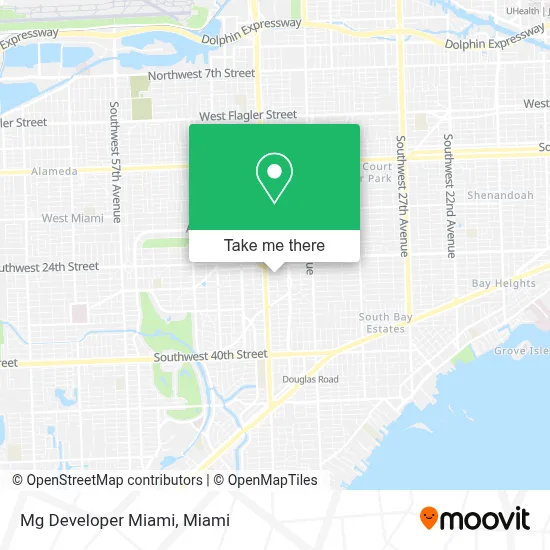 Mg Developer Miami map