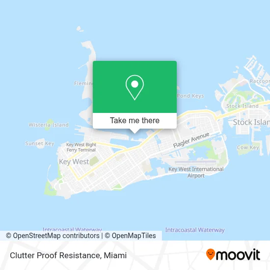 Clutter Proof Resistance map