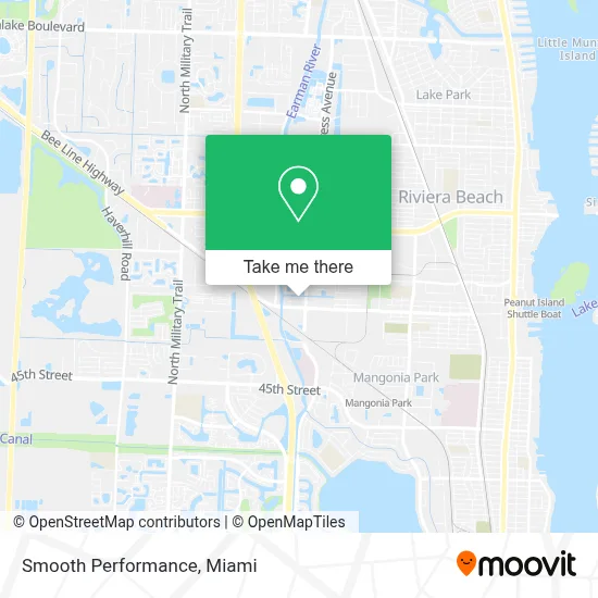 Smooth Performance map