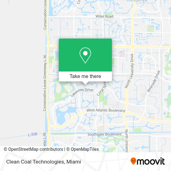 Clean Coal Technologies map