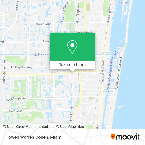 Howell Warren Cohen map