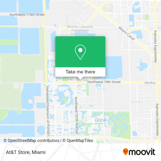 At&T Store map