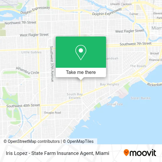 Iris Lopez - State Farm Insurance Agent map