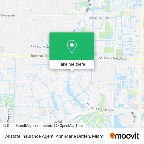 Allstate Insurance Agent: Ann-Marie Batten map