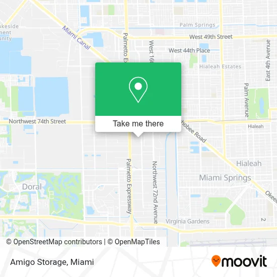 Amigo Storage map