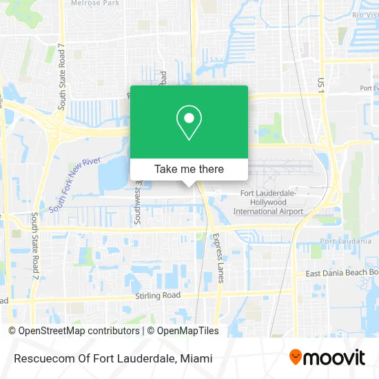 Rescuecom Of Fort Lauderdale map