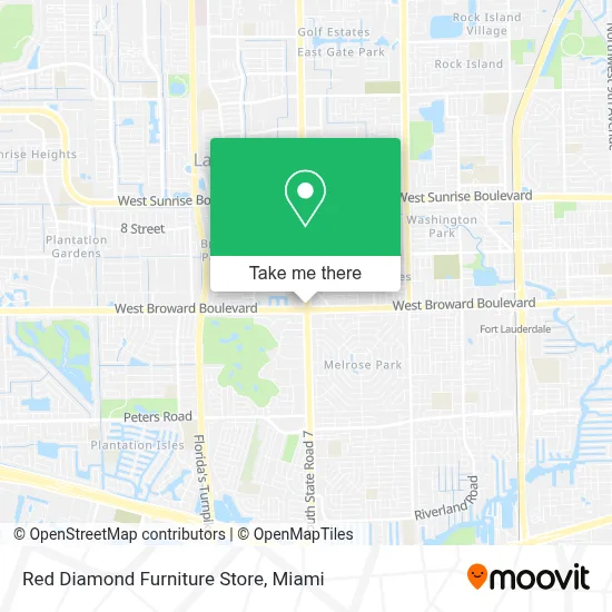 Red Diamond Furniture Store map