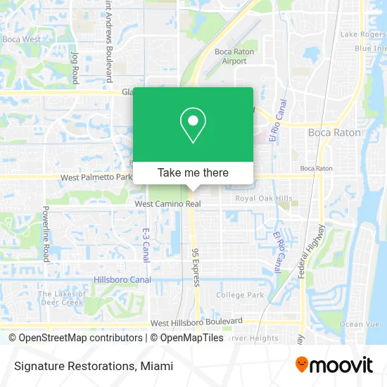 Signature Restorations map