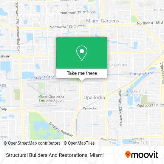 Structural Builders And Restorations map
