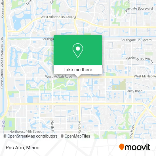 Pnc Atm map