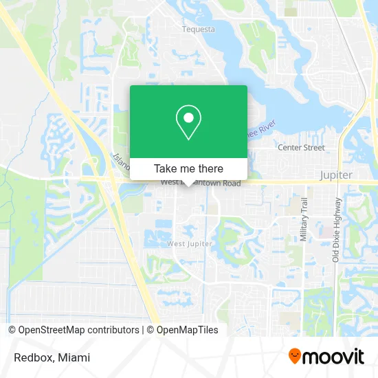 Redbox map