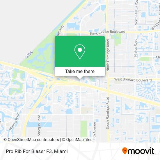 Pro Rib For Blaser F3 map