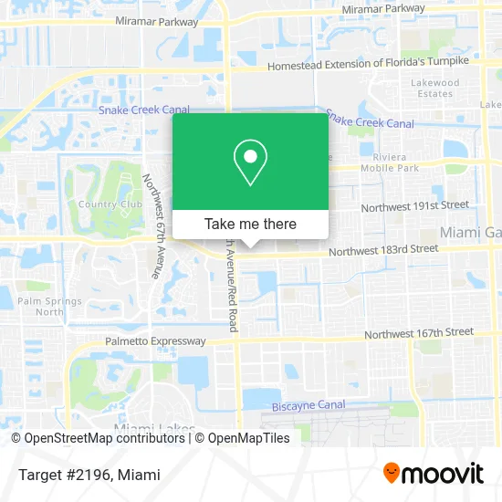 Target #2196 map