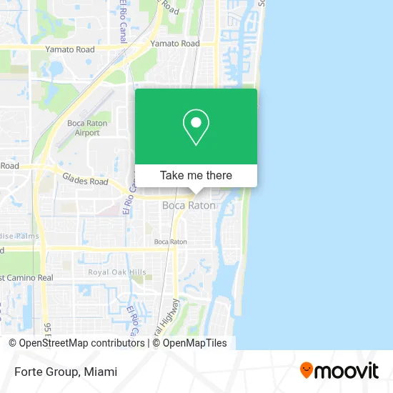 Forte Group map
