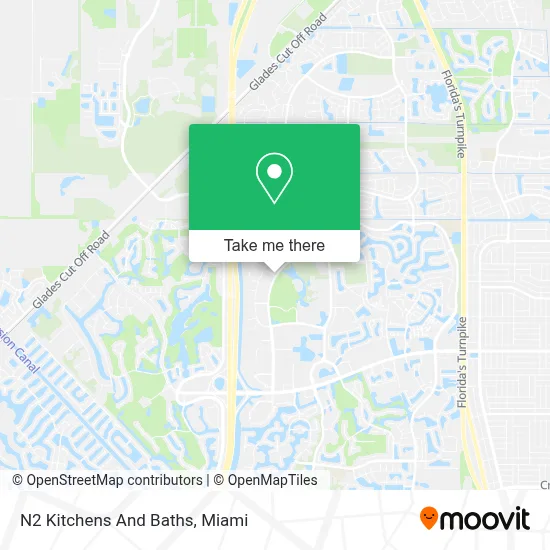 N2 Kitchens And Baths map