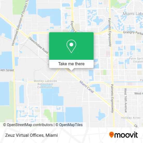 Zeuz Virtual Offices map