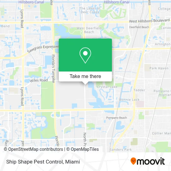 Ship Shape Pest Control map