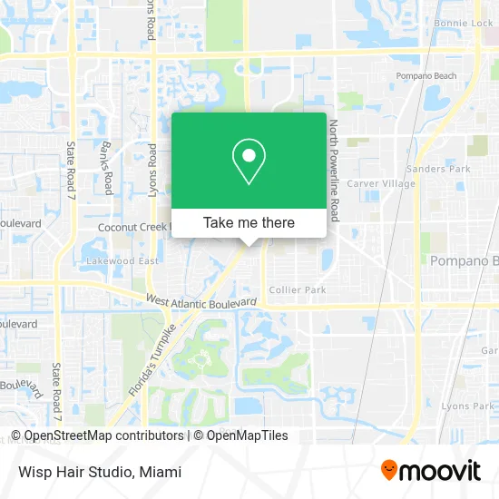 Wisp Hair Studio map