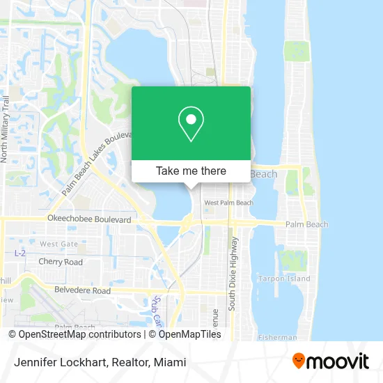 Jennifer Lockhart, Realtor map