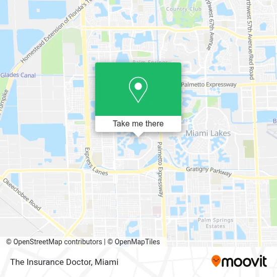 The Insurance Doctor map