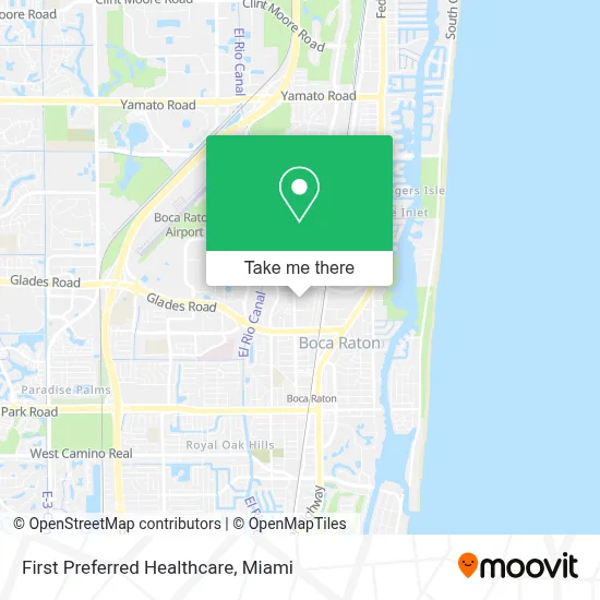 First Preferred Healthcare map