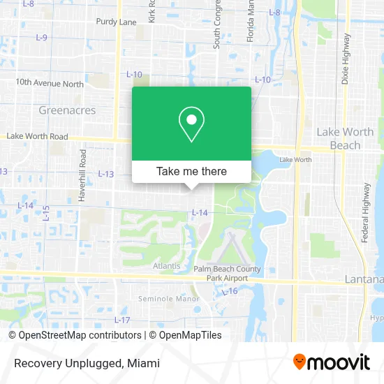 Recovery Unplugged map