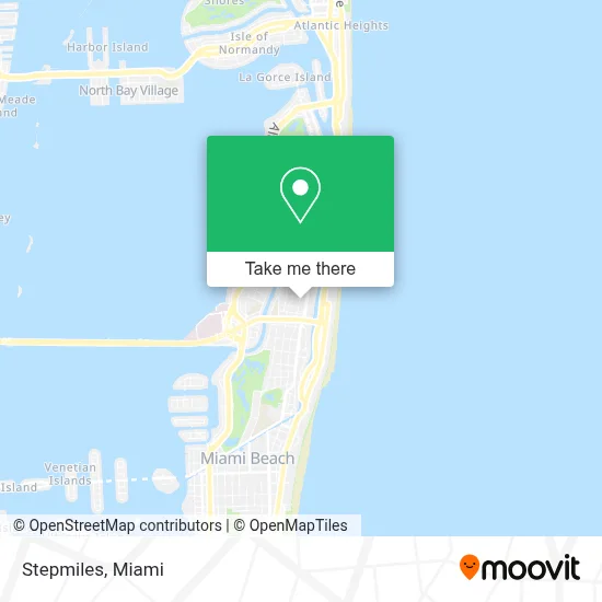 Stepmiles map