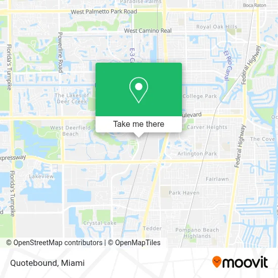 Quotebound map
