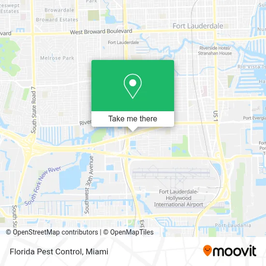 Florida Pest Control map