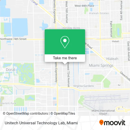 Unitech Universal Technology Lab map