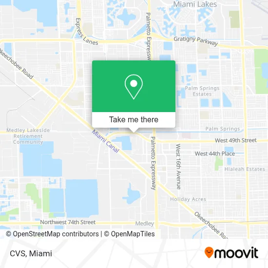 Cvs map