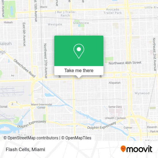 Flash Cells map