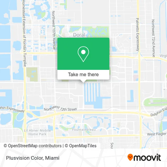 Plusvision Color map